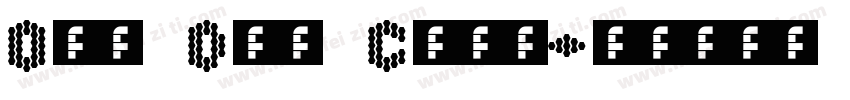 One Dot Cond字体转换